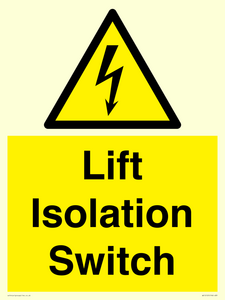Lift Isolation Switch